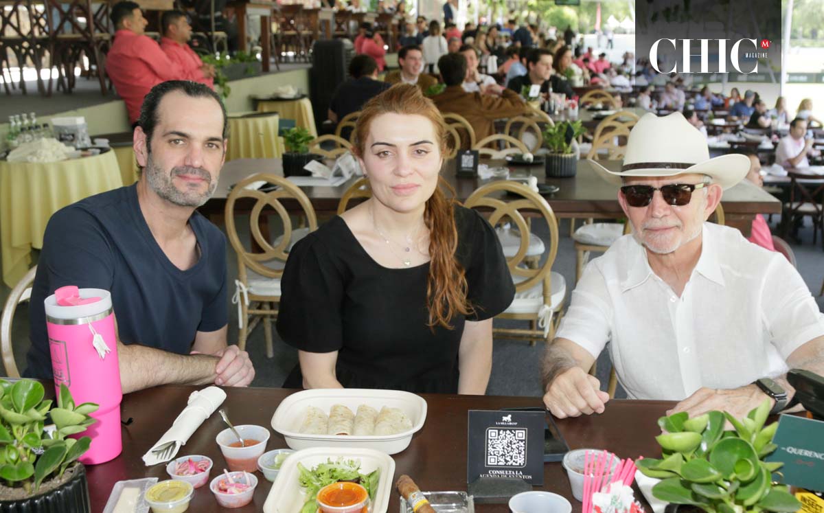 Fito De La Fuente, Alejandra Romo y Alfonso Romo