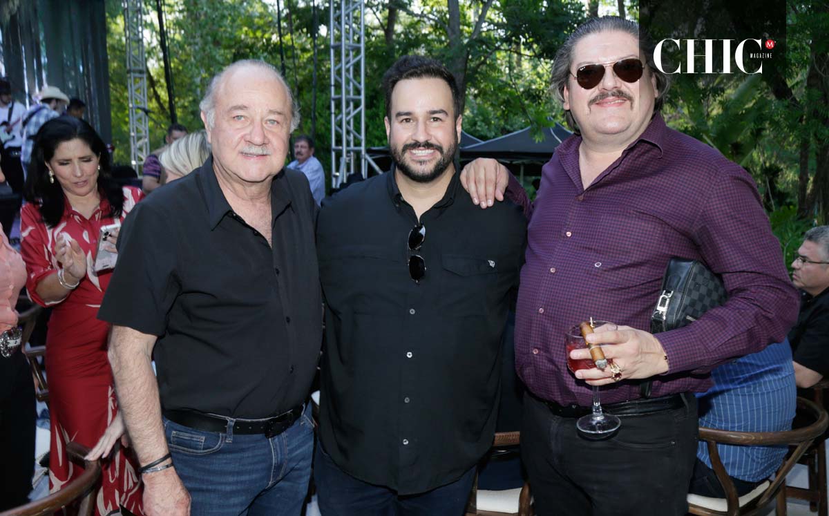 Javier Navarro, Agustín Basave y Jorge Villarreal