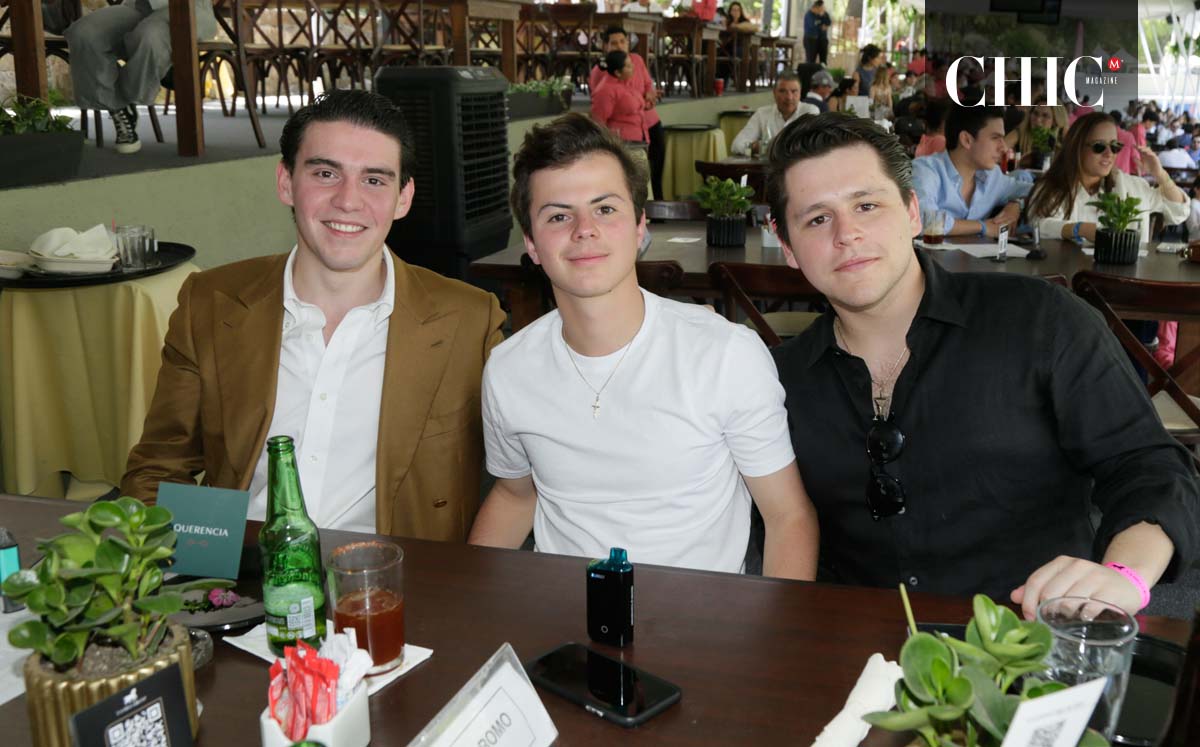 Juan Diego Páez, Marcos Minondo y Juan Carlos Celada