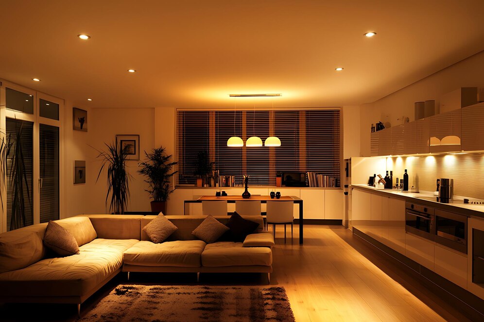 La luz cálida puede crear una atmósfera relajante y acogedora (Foto: Freepik)