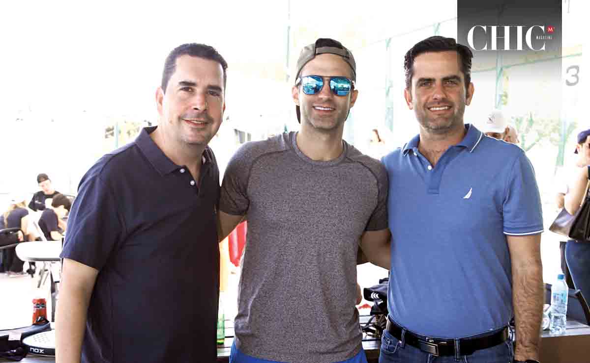 Marcelo Guajardo, Alejandro Garza y David Sada / Fotos: Omar Valdez