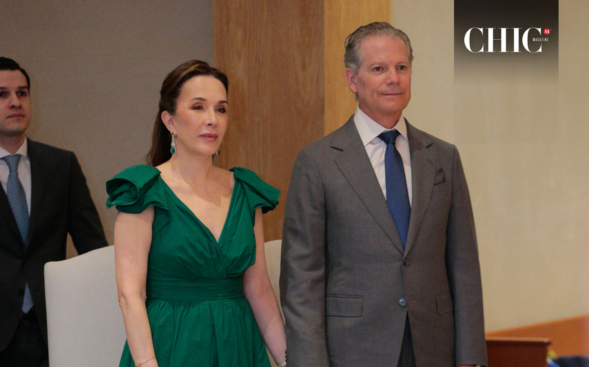 PAPÁS DE LA NOVIA. Ninfa López de Jaime y Bernardo Jaime