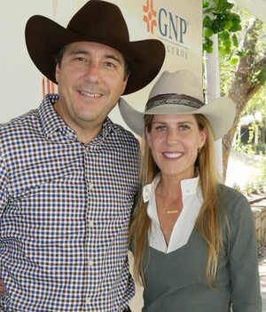 Rafael Garza y Alina Sánchez de Garza