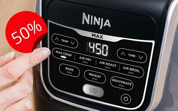 Freidora de aire Ninja en descuento (Amazon)