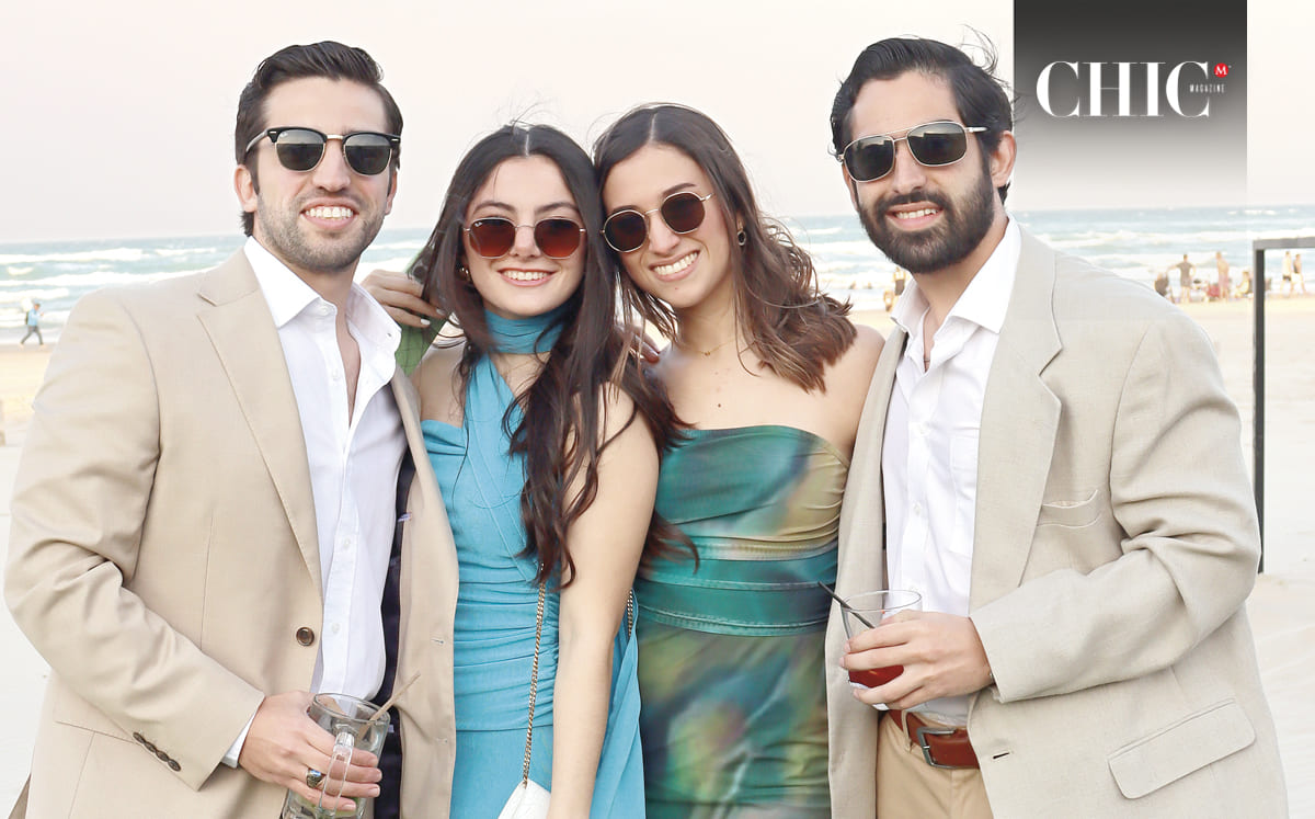ENRIQUE VÁZQUEZ, ALEXIS VÁZQUEZ, MARÍA FERNANDA BASURTO Y ANDRÉS VÁZQUEZ disfrutaron del ambiente mágico y simbólico