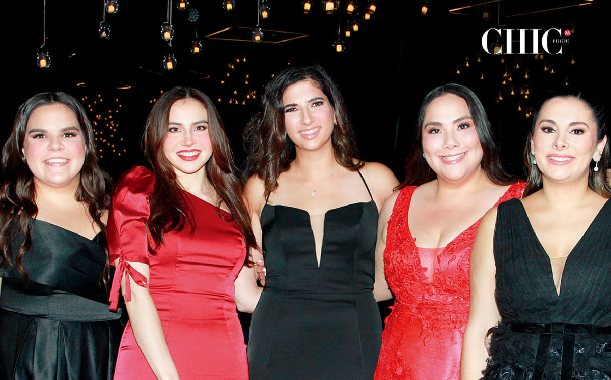 ROSA ELISA ORTEGA, ANA LAURA TORRES, MARTHA CHARUR, ASTRID KING Y ELSA GARCÍA disfrutaron de la boda de Stefy y Carlos