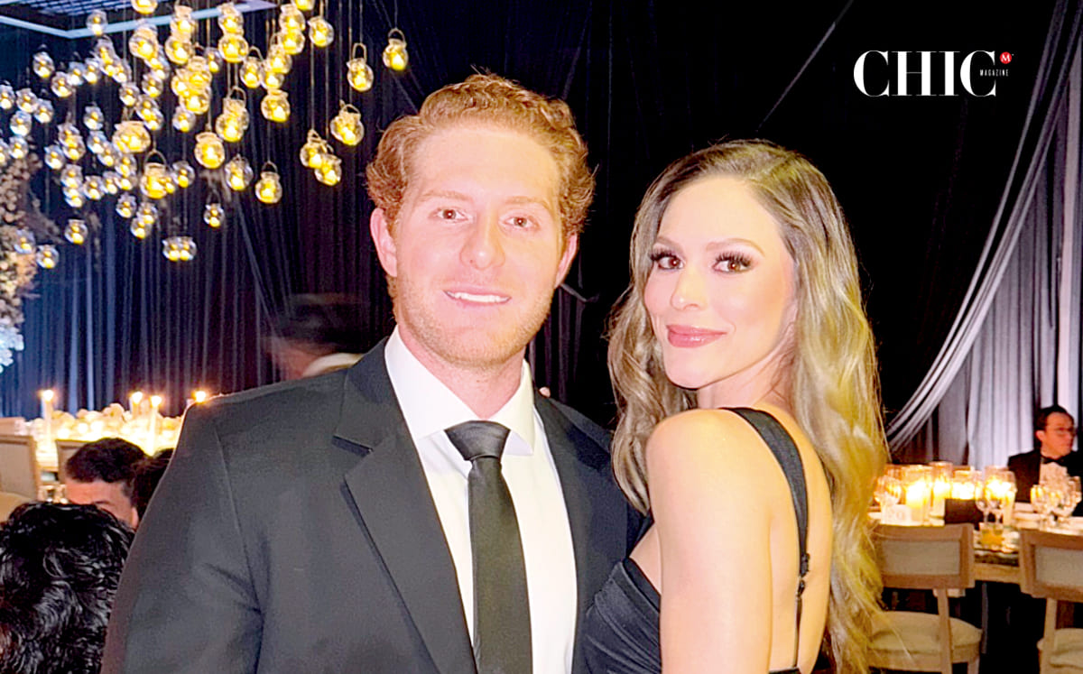 RUBÉN FERES E ISABELA TAMAYO llegaron a la recepción en Antiguo Casino