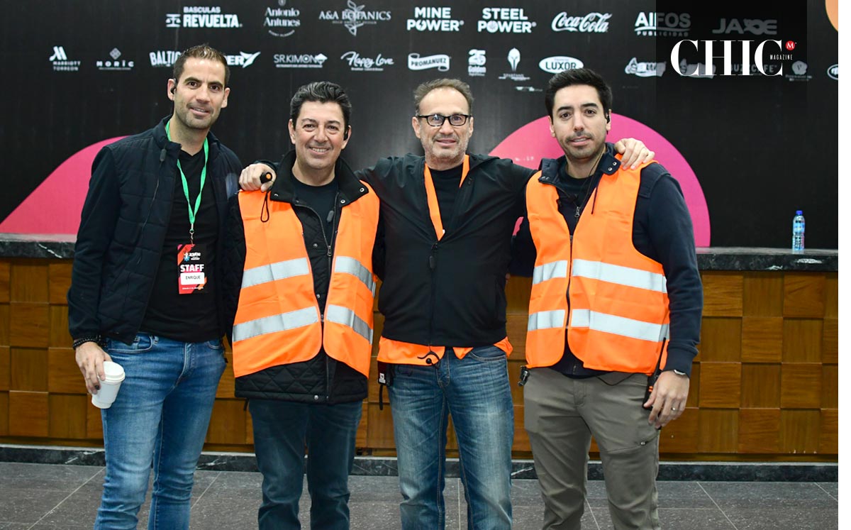 Enrique, Luis, Alberto y Santiago
