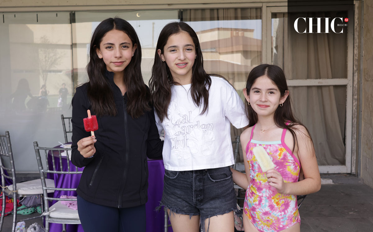 Jimena, Valentina y Hannah
