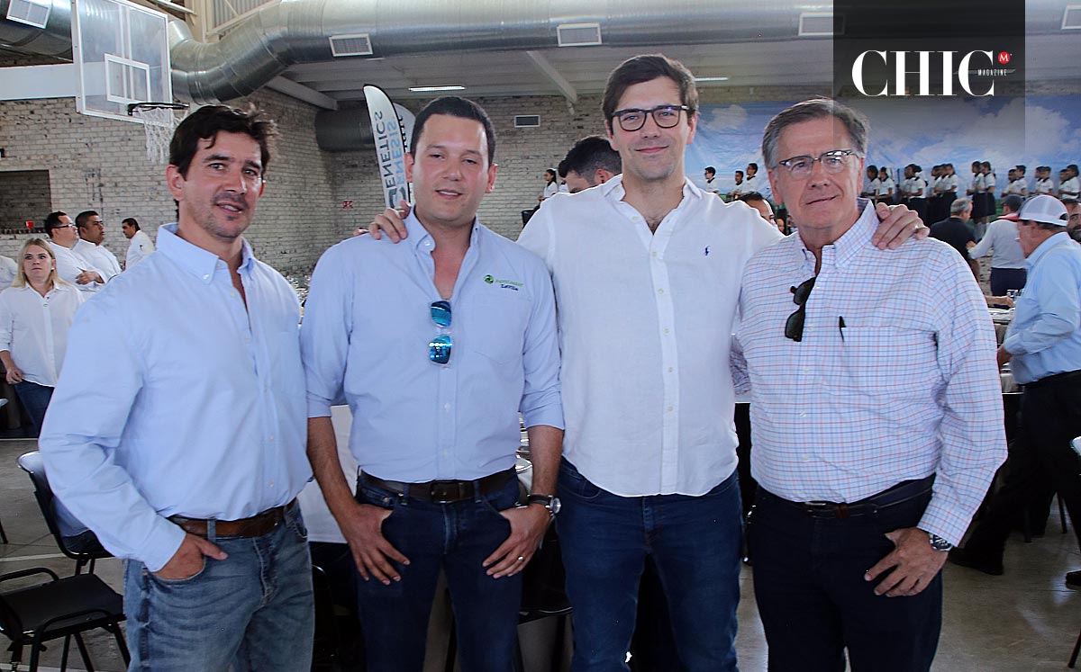 Patricio, Gilberto, Pedro y Pedro