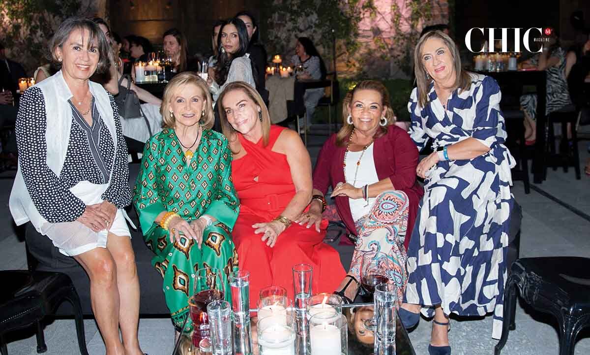 Maricarmen Rojas, Asened Paredes, Maya Monclova, Paty Xoitile y Suara Dib
