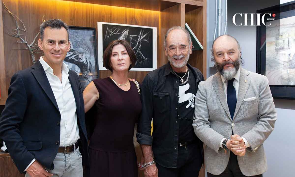 Pedro García, Ángeles Galeazzi, Frendson Michelle y Rolando White