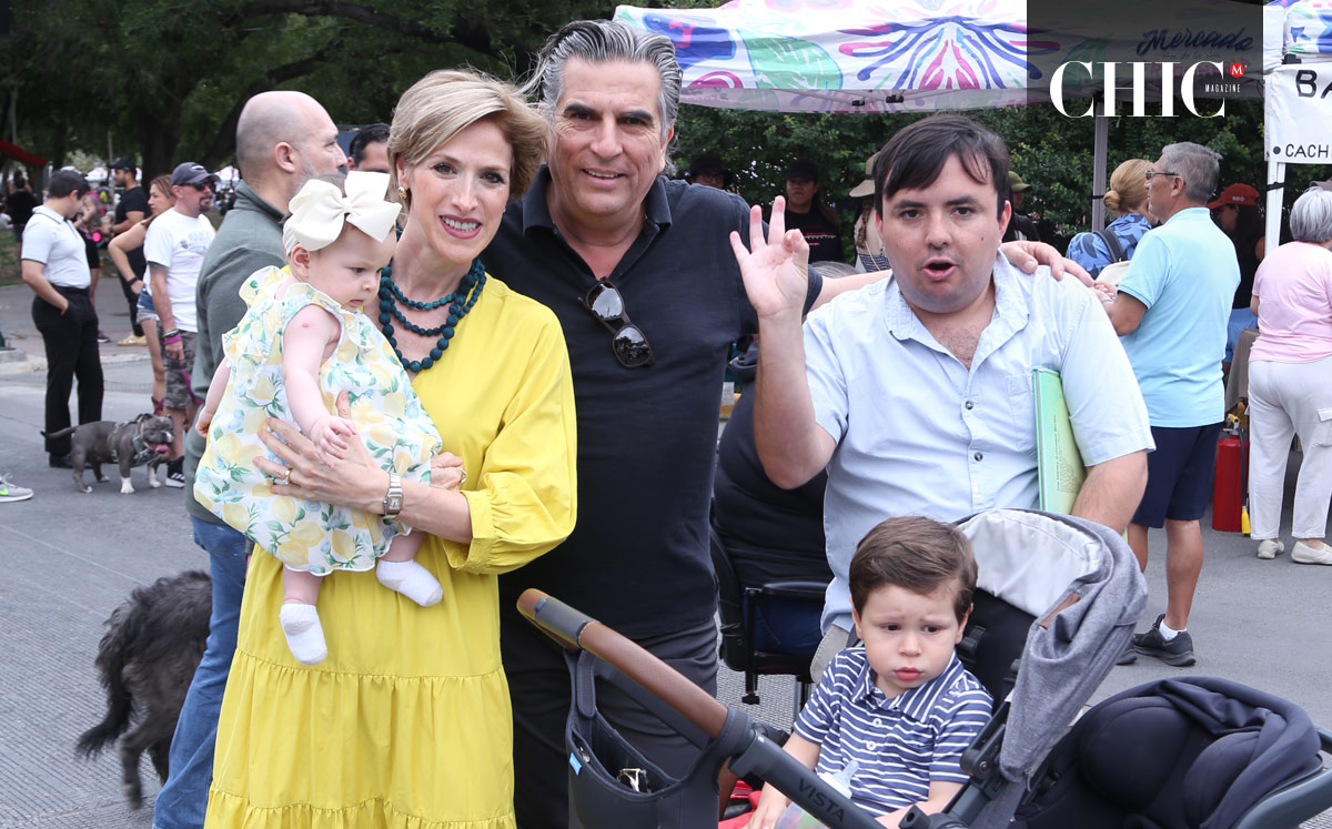 Alejandra Lozano, Jorge Lozano, Fer Ferrari, Eugenia Abuchga y Santiago Abuchaga