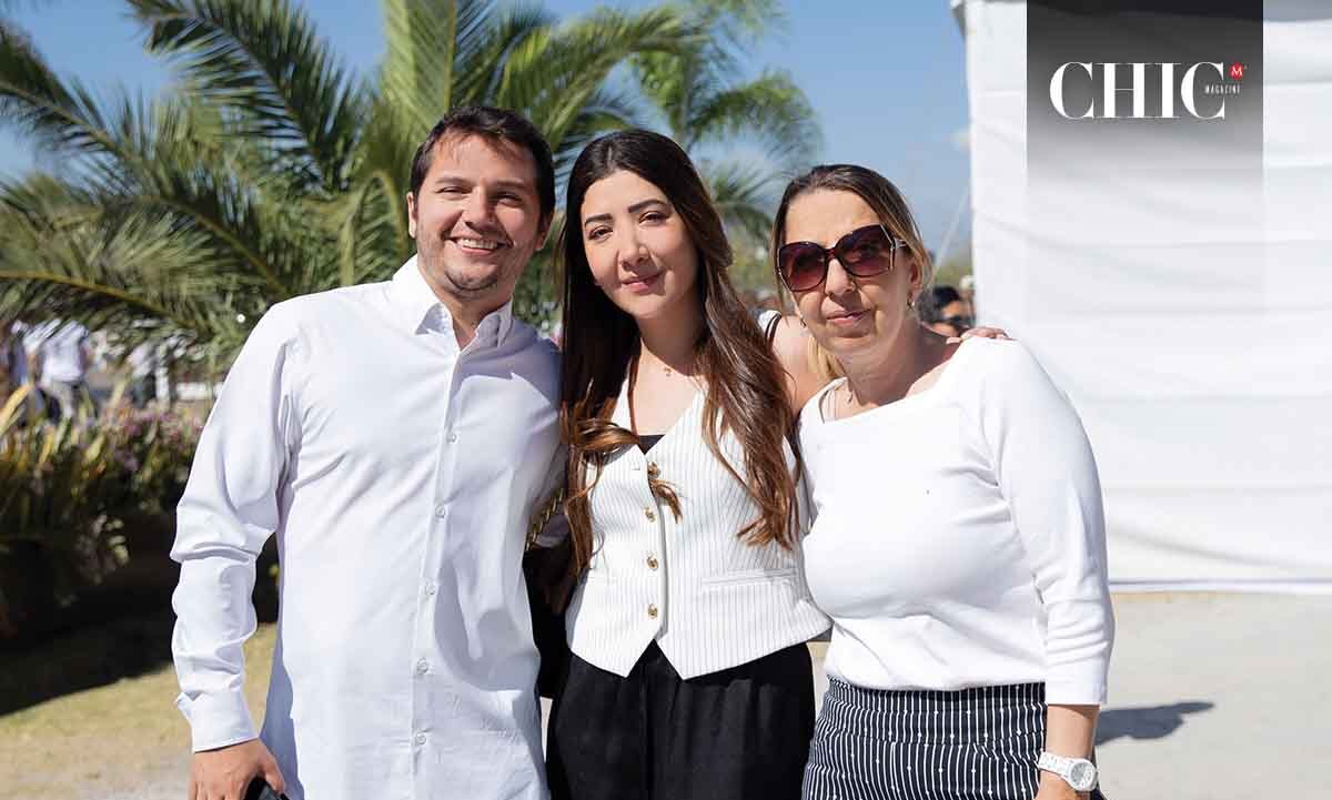 Lisette Linarte, Eduardo Romero y Graciela Jacobo