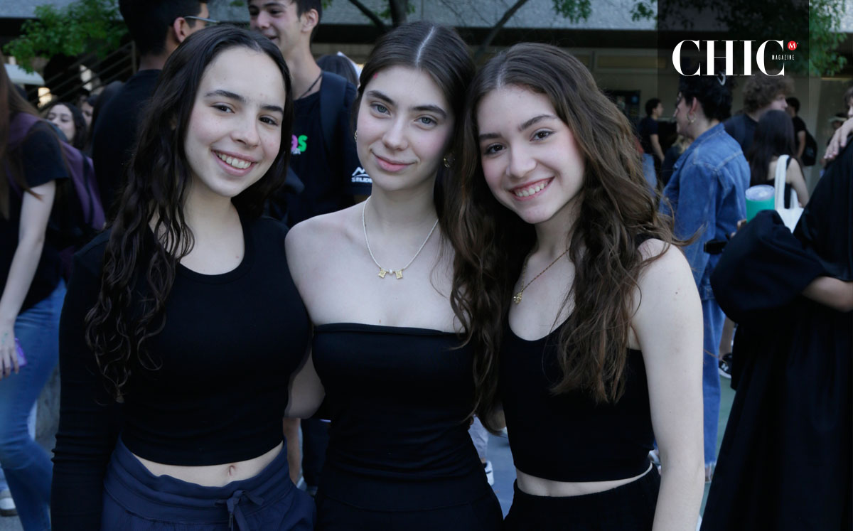 Camila Rodríguez, Regina Brocker y Valeria González