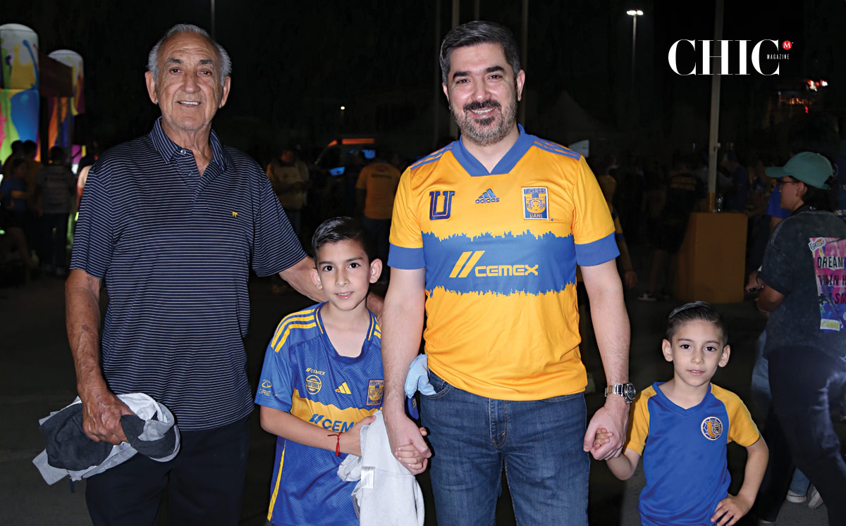 Carlos Bejarano, Pablo Bejarano, Carlos Bejarano y Bruno De la Garza