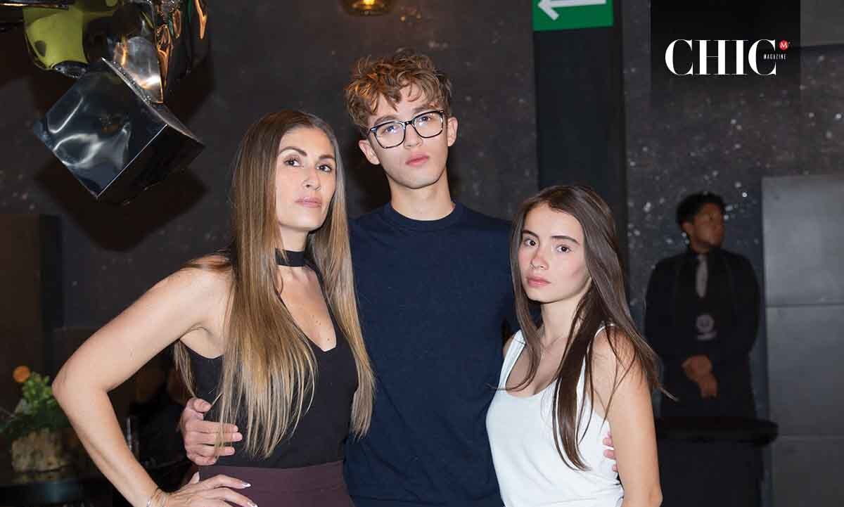 Sofía del Castillo, Sebastián Tamariz y Valeria Sánchez
