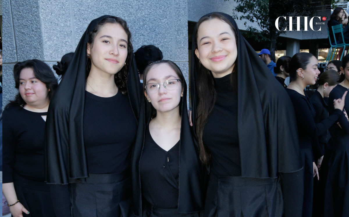 Daniela Zapiain, Valery Villarruel y Beatriz De los Santos