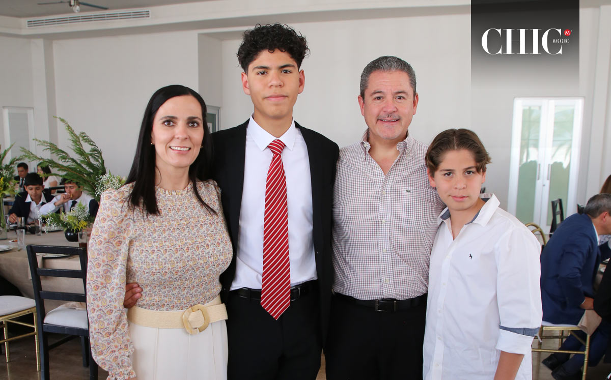 Rossana, Marco, Marco y Franco