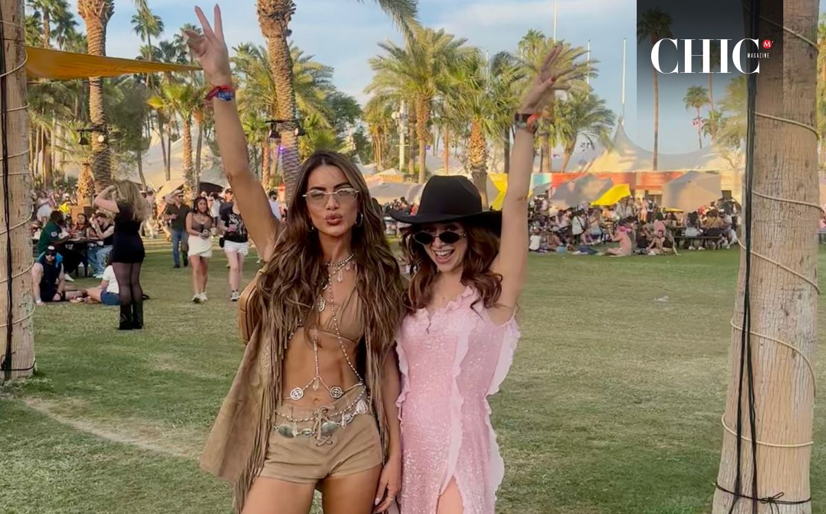 Sofía Salinas y Camila Coelho en Coachella 2025 / Foto: @sofiasalinasv