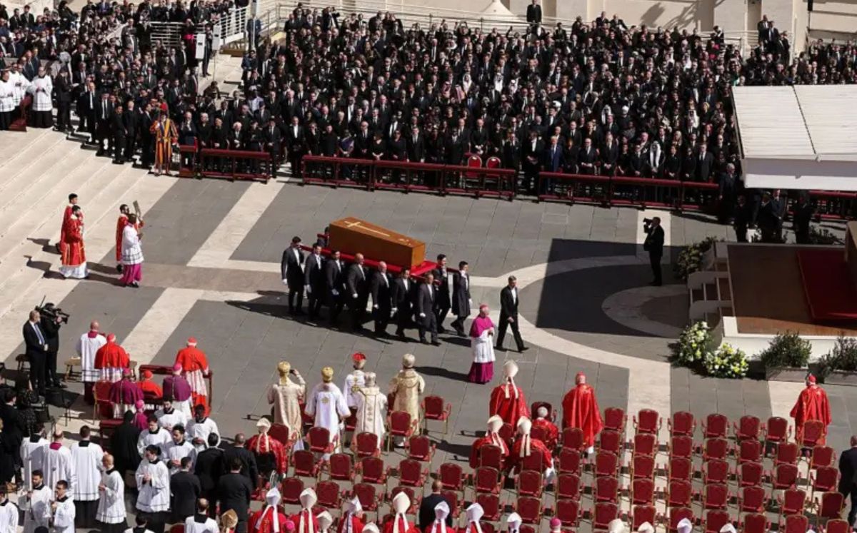 Féretro del Papa Francisco (Getty Images)