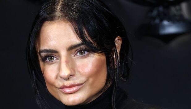 Aislinn Derbez asiste a los Premios Platino 2025 (Getty Images)