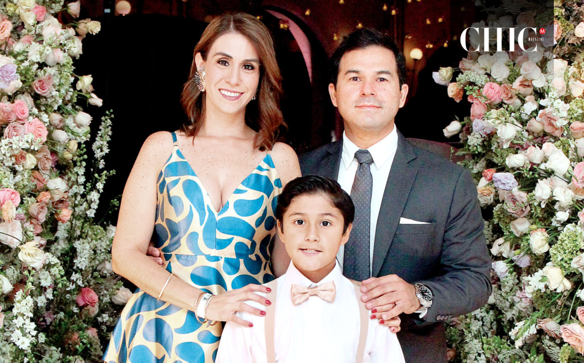 MERCEDES ORTIZ, IVÁN GÓMEZ Y MARCELO GÓMEZ llegaron con sus mejores outfits al Club Campestre Tampico
