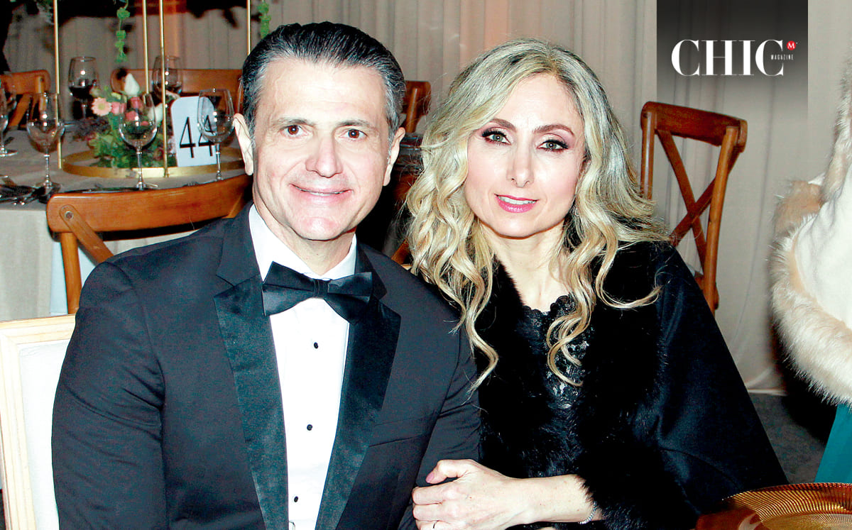 NICOLÁS NADER Y ODETTE DE NADER disfrutaron de la misa oficiada por el padre Jorge García