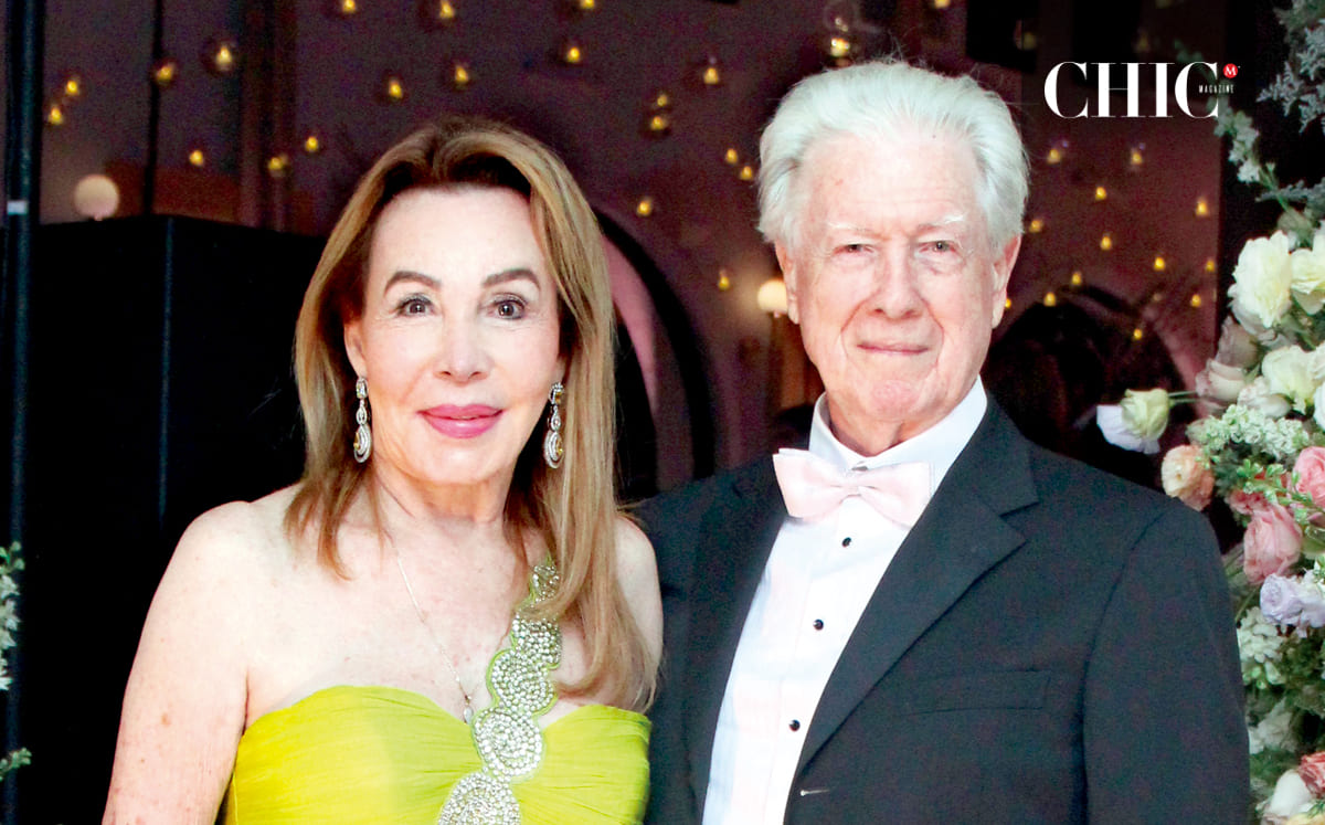 PATRICIA ORTÍZ Y NORMAN WRIGHT llegaron puntuales al Club Campestre Tampico