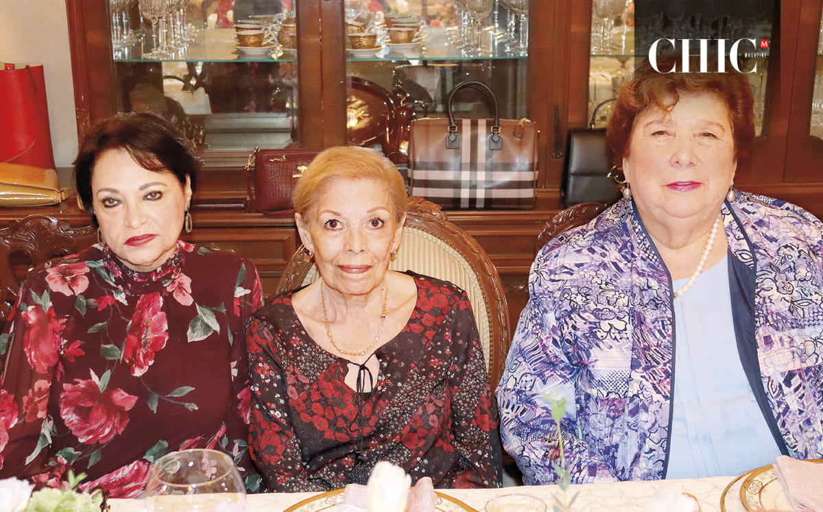 MIRIAM MOSES, COTY CORRIPIO Y PATRICIA RODRÍGUEZ degustaron de un delicioso menú libanés