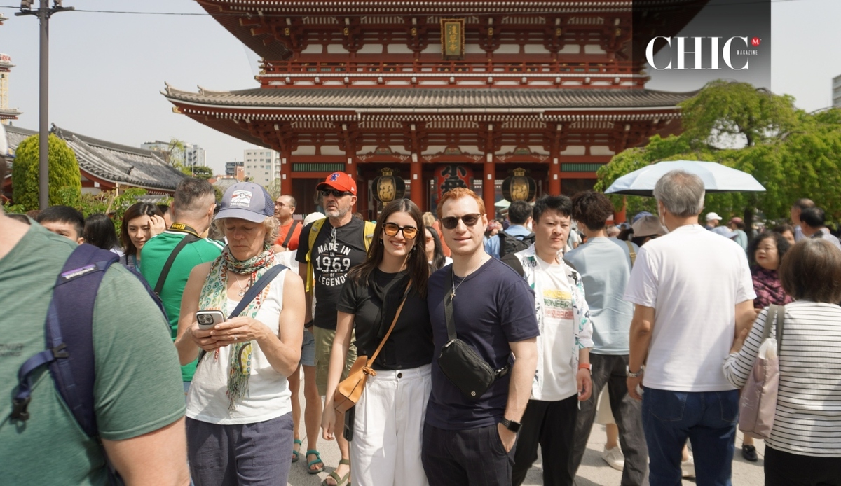 Ana Pau Garza y Miguel Guerra en Japón