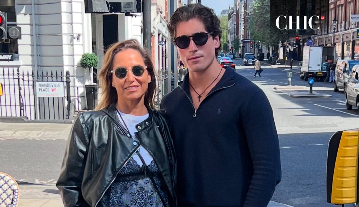Cristina Cnales y Mateo Villarreal recorrieron las calles de Londres