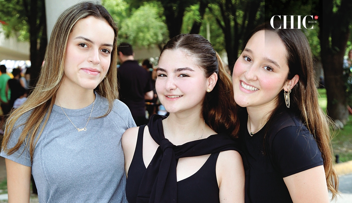 Ivanna Valles, Isabella Garza y Cordelia Morales / Foto: Omar Valdez