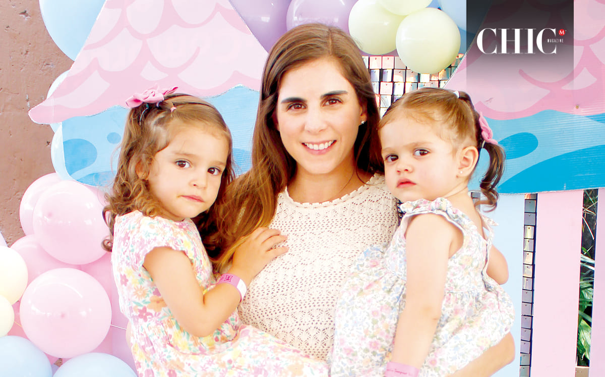 ISABELA SORS, ALEJANDRA MENESES Y ELENA SORS felices durante el festejo del Día del Niño en el Club Campestre Tampico