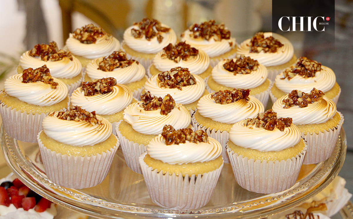 Los asistentes disfrutaron de cupcakes