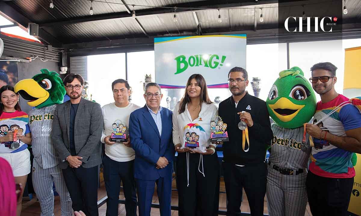Cristian López, Diego Cano, Miguel Ángel Vargas, Mariel Rodríguez y César Simoni