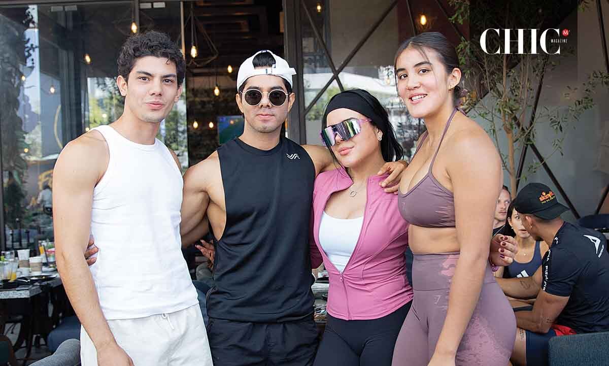 Ezri Moreno, Yunuen Esquivel, Ximena Castellanos y Kevin Guevara