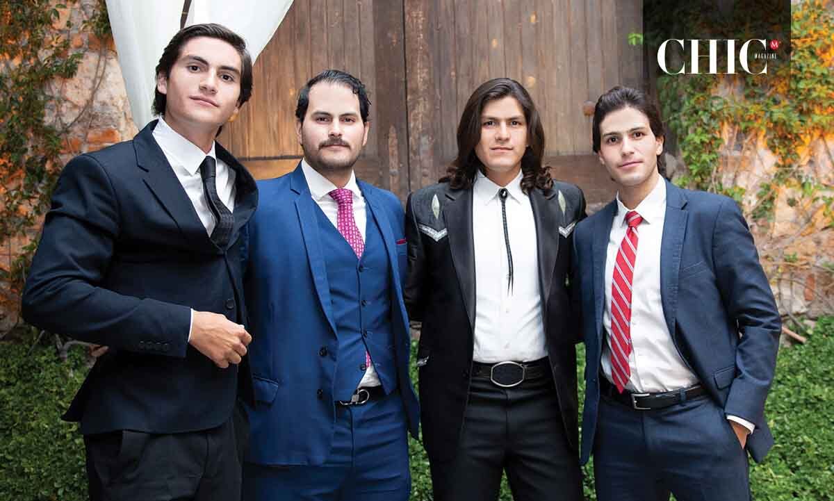 Santiago Trujillo, Issac Trujillo, José Ramón Trujillo y José Acevedo