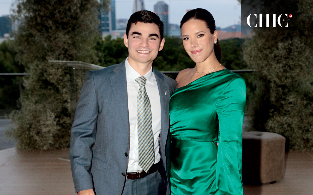 Darío Martínez y Florencia Calderón