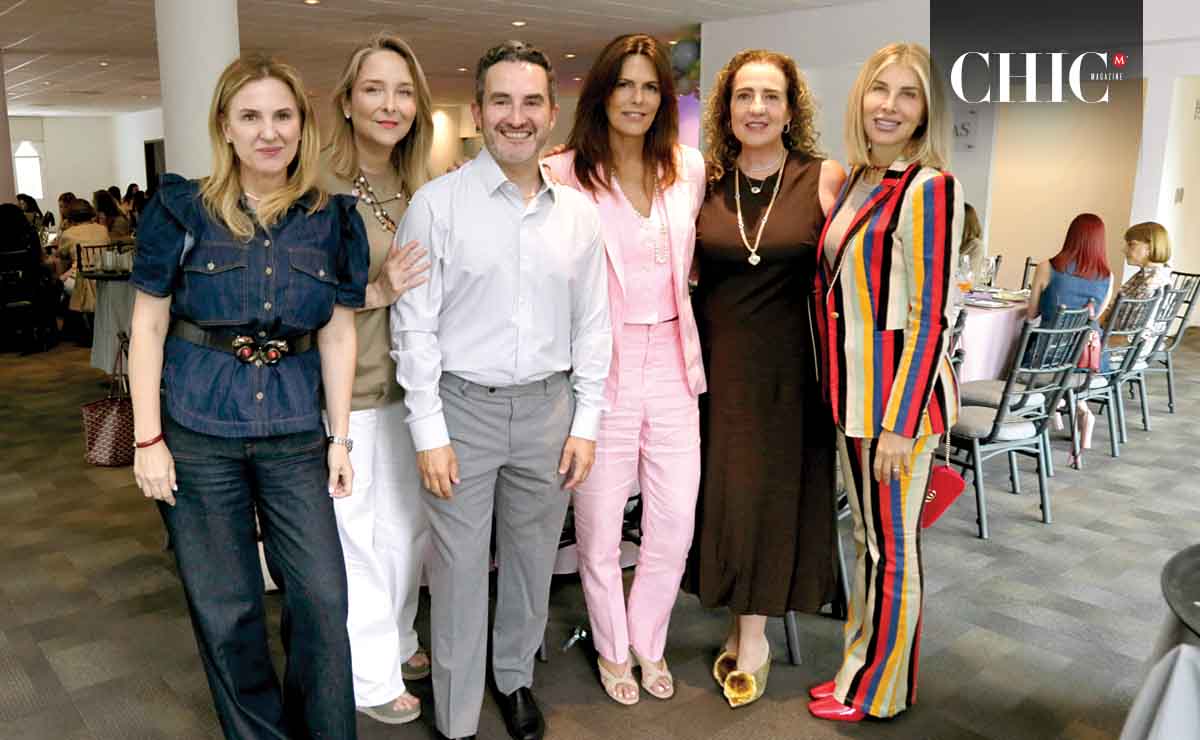 Gaby de Gracida, Adriana Zavala de Cortázar, Luis W. Guajardo,  Rosa María Oliver de Blanco, Karla Ferrigno y Orly Marcuschamer / Fotos: Omar Valdez