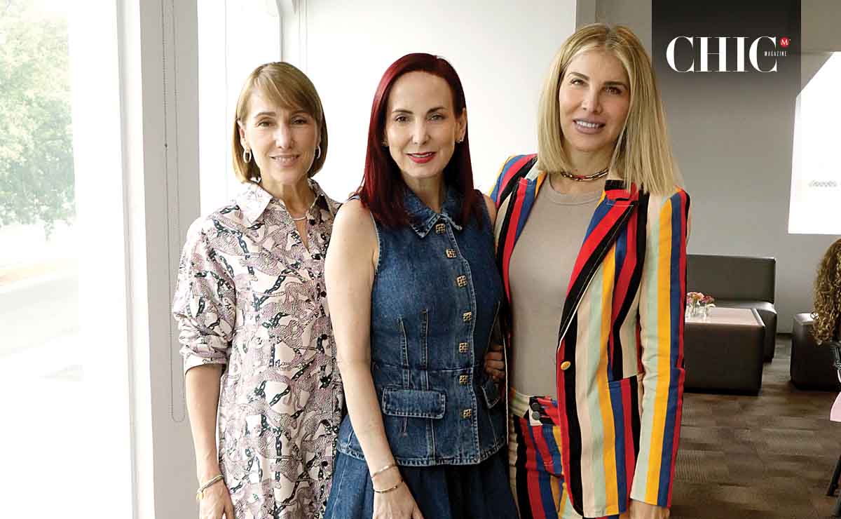 Graciela Maldonado, Mónica García de Moyeda  y Orly Marcuschamer de Dachner / Fotos: Omar Valdez