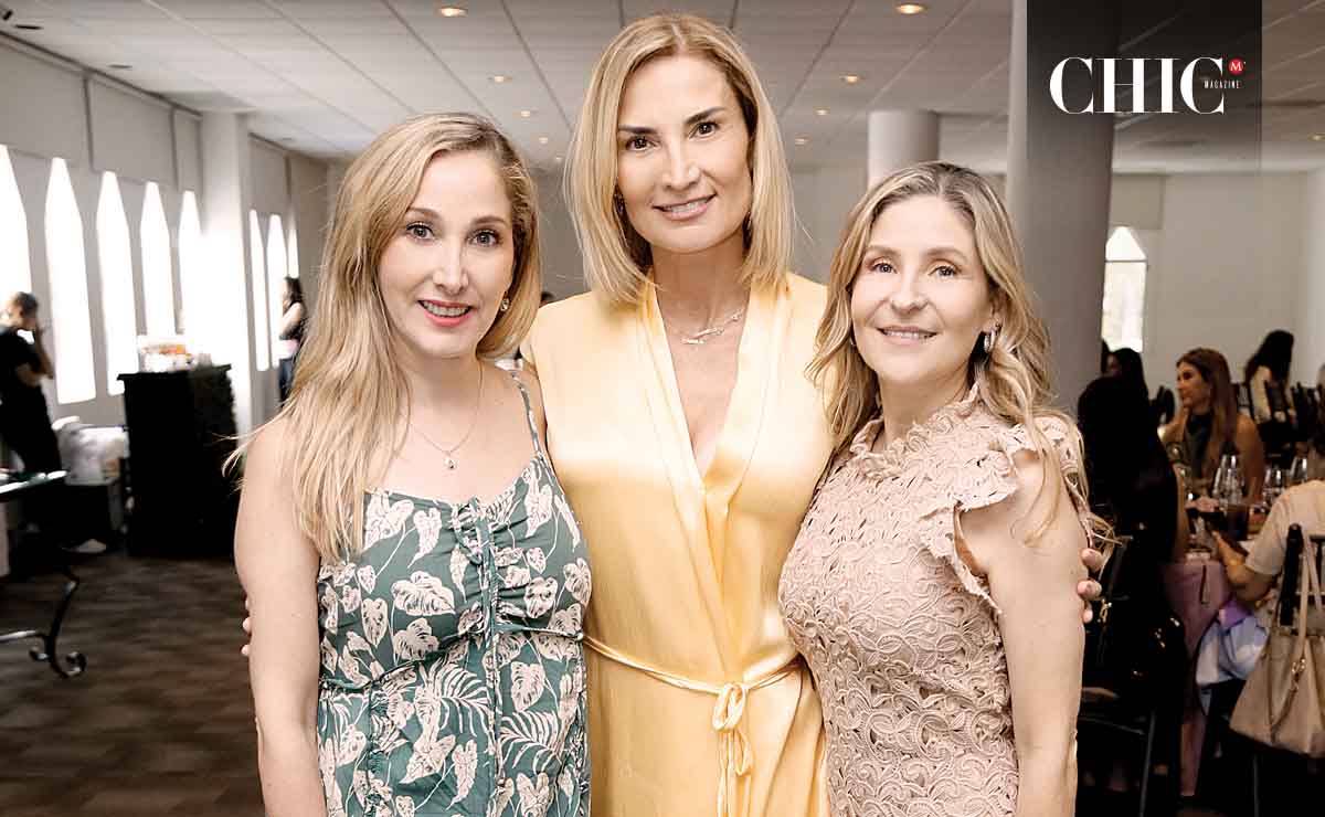 Isa Gutiérrez de Marroquín, Daniela Nuño y Érika Lankenau / Fotos: Omar Valdez