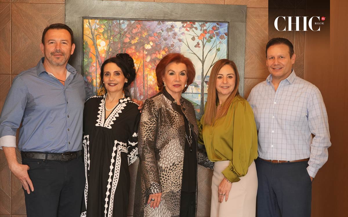 Jorge, Cristy, Cristina, Laura y Carlos