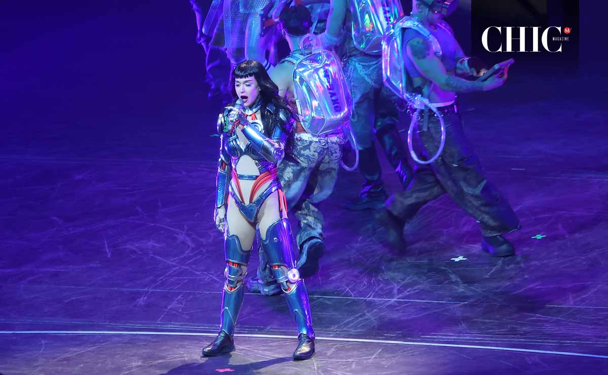 Katy Perry cerró con broche de oro sus conciertos interpretando su más grande éxito Firework  / Fotos: Cortesía