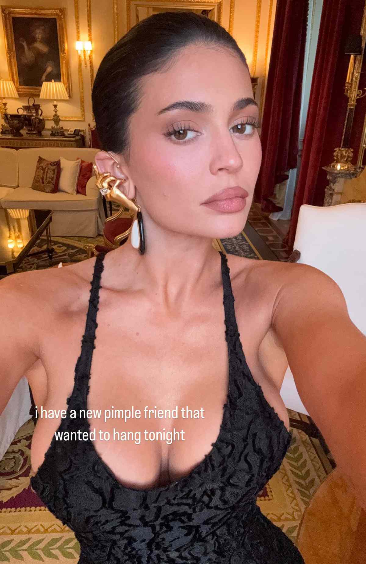 Kylie Jenner antes de su debut con Timothée Chalamet (Instagram)