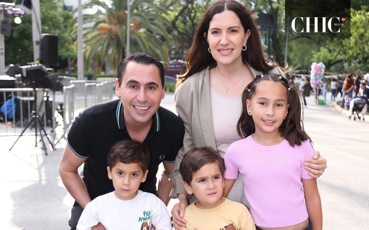 Luis Susarrey, Lorena Canales de Susarrey, Emilio Susarrey, Eugenio Susarrey y Raquel Susarrey