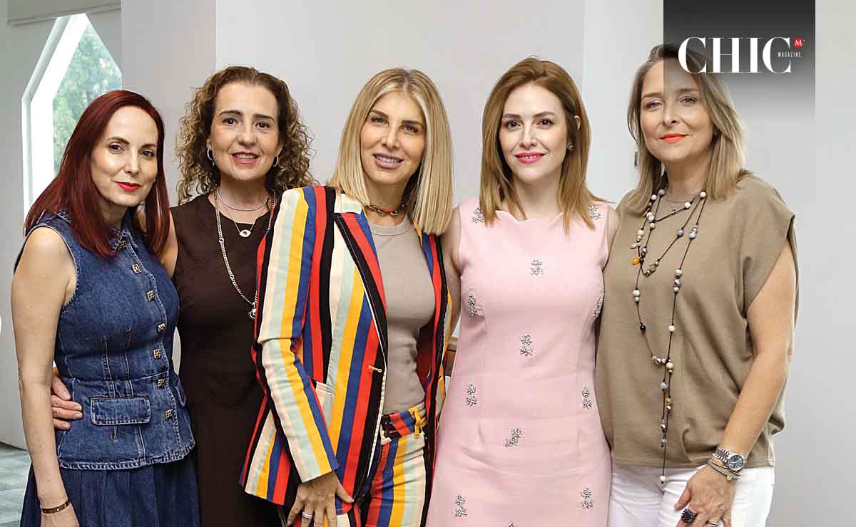 Mónica García de Moyeda, Karla Ferrigno, Orly Marcuschamer de Dachner, Gaby Espinosa de Kuri y Adriana Zavala de Cortázar / Fotos: Omar Valdez