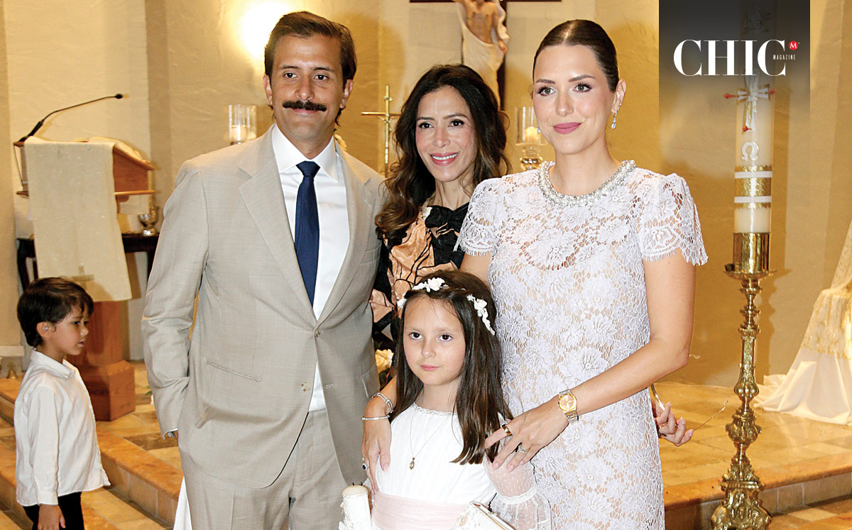 Patricio Martínez, Maya Daniela Martínez, BerlIn Martínez y Bibi Zorrilla