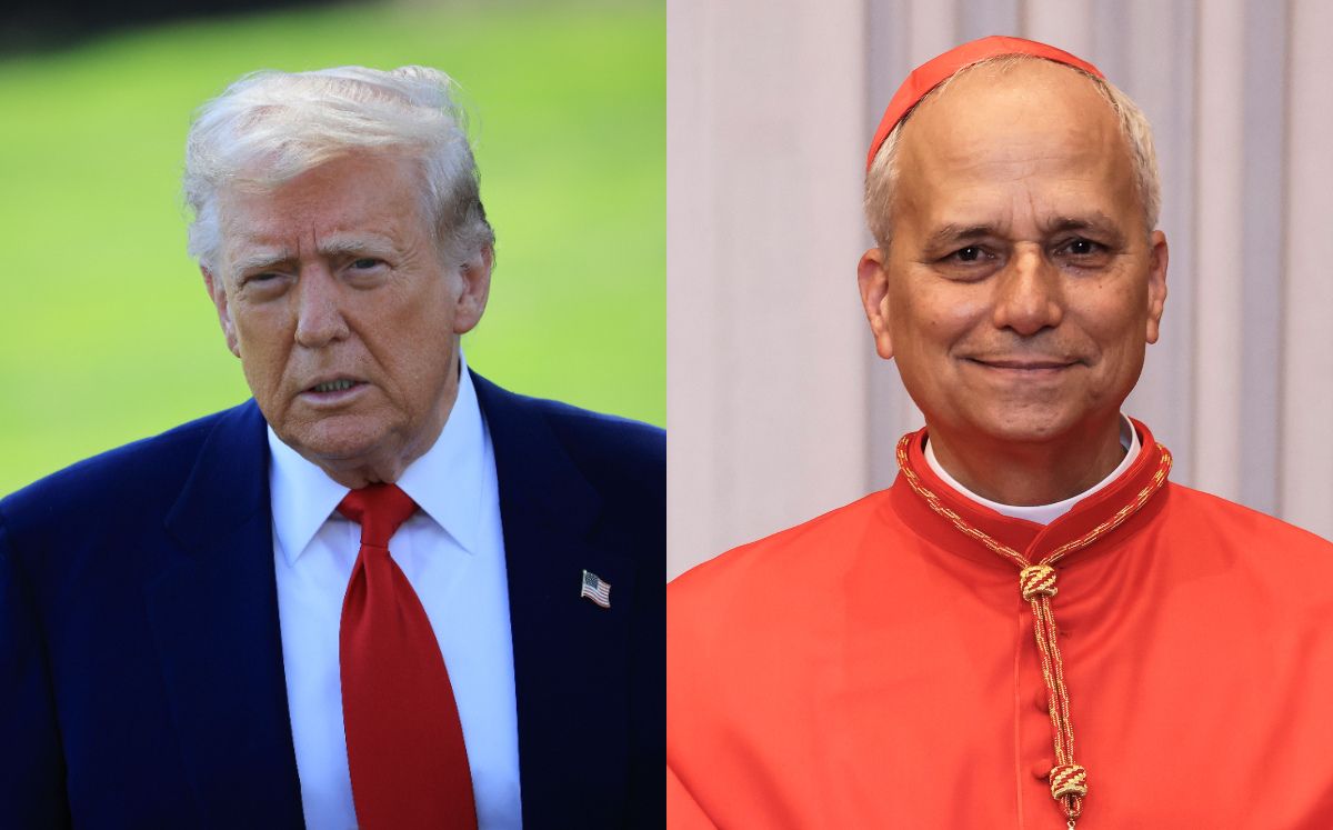 Donald Trump: Mensaje al nuevo Papa León XIV (Foto: Getty)