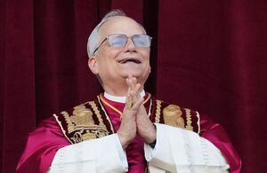 El Papa León XIV visitó la tumba del Papa Francisco (Getty Images)